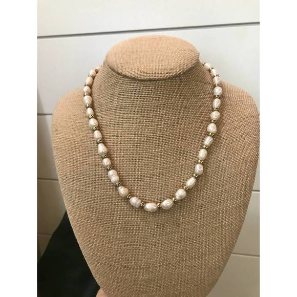 NEW MARE SOLE AMORE ariana necklace in pearl - Picture 1 of 1